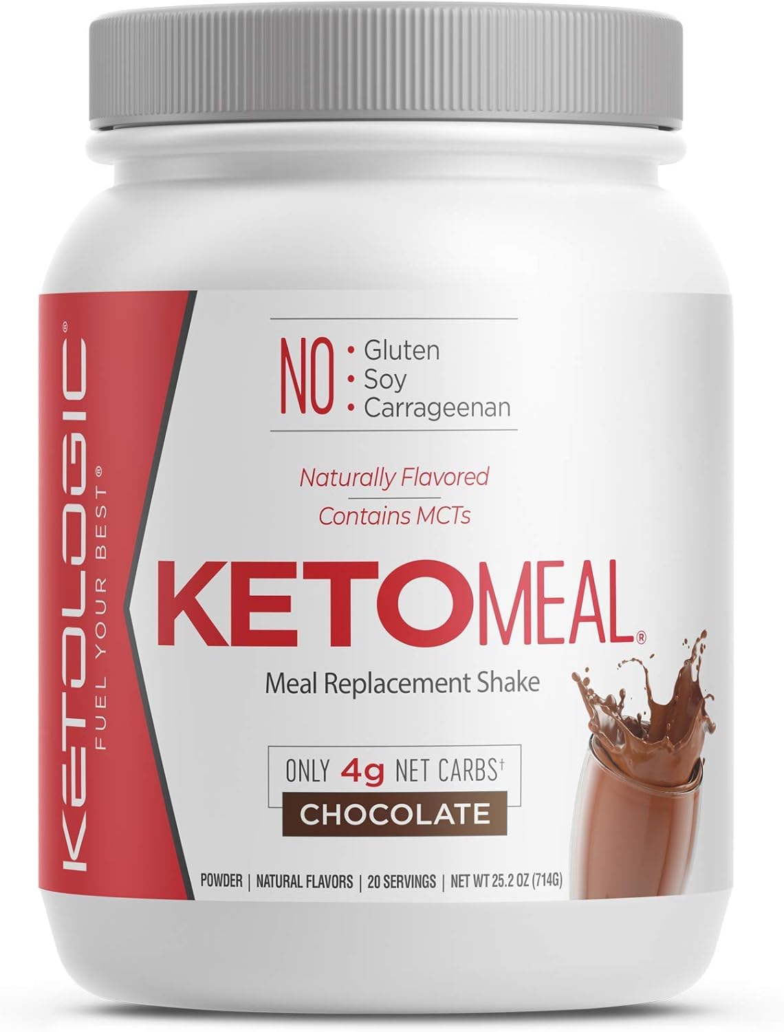 KetoLogic Keto Meal Replacement Shake Powder for Optimal