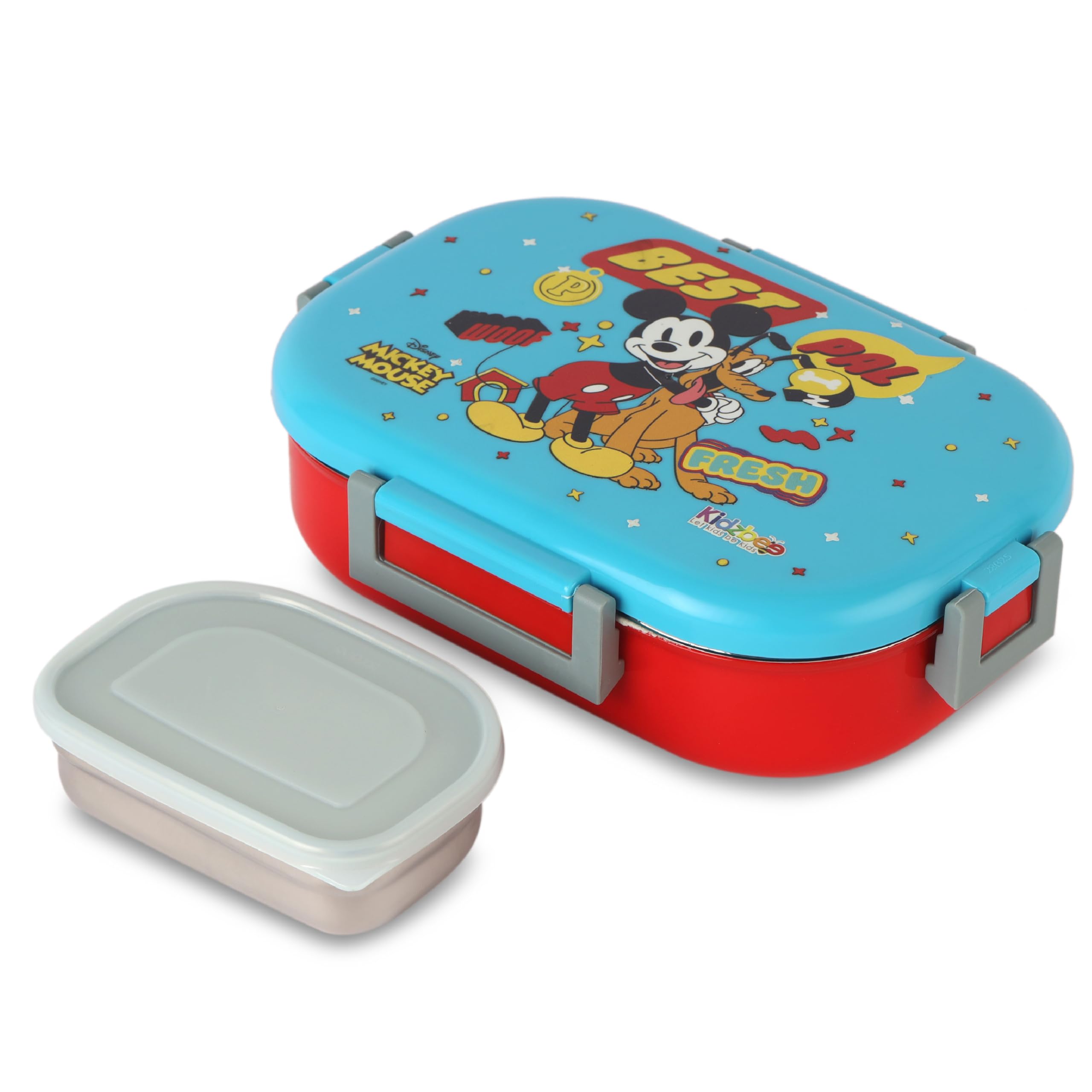 CELLO Kidzbee Apollo Best Pals Plastic Insulated Kids Lunch Box with Inner Steel | 3D Touch & Feel Designs Tiffin Box | Leak Proof & Break Resistant | Dishwasher Safe | 700ml, Light Blue (B0CW9VJM8F) Amazon Price History, Amazon Price Tracker