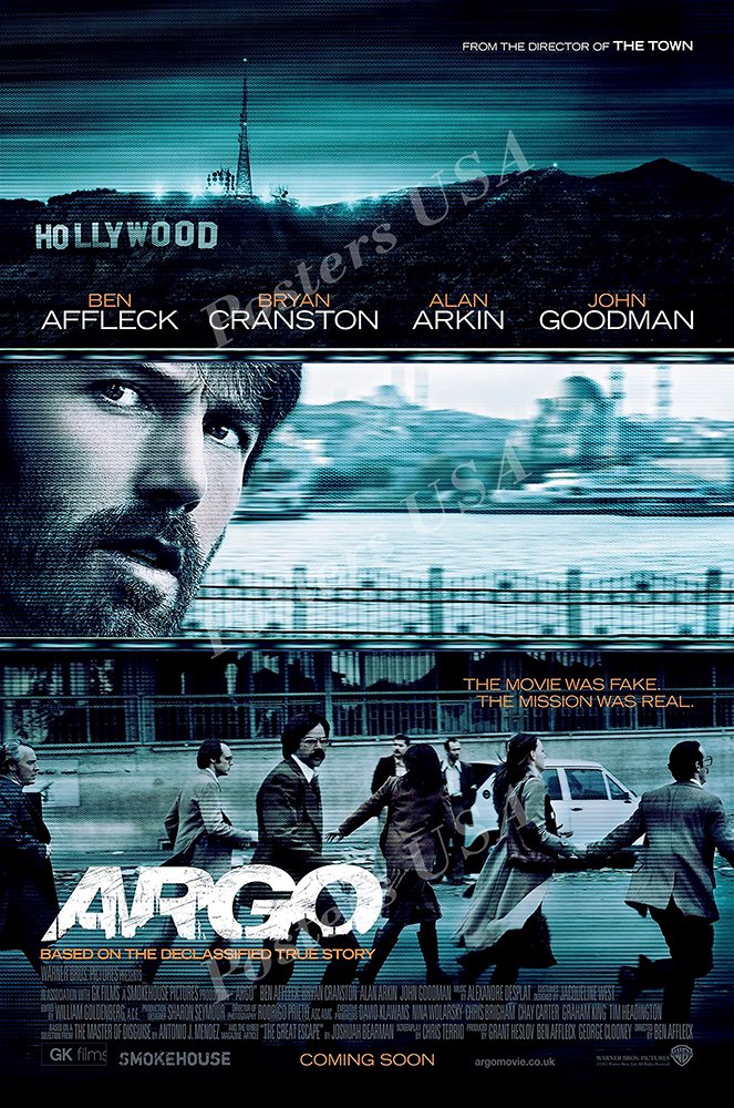 Amazon.co.jp: ポスターUSA – Argo映画ポスター光沢仕上げ – mov230 24
