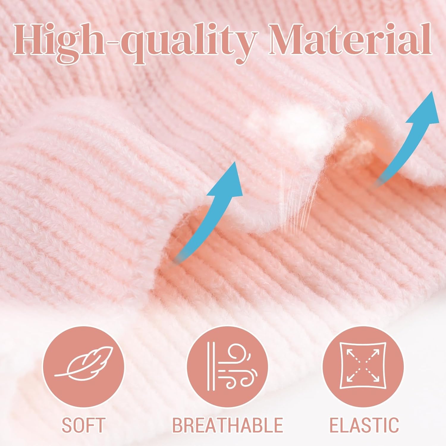 Bear Baby Beanie Knitted Baby Winter Hat Infant Toddler Boys Girls Beanie with Cotton Lining - Image 5