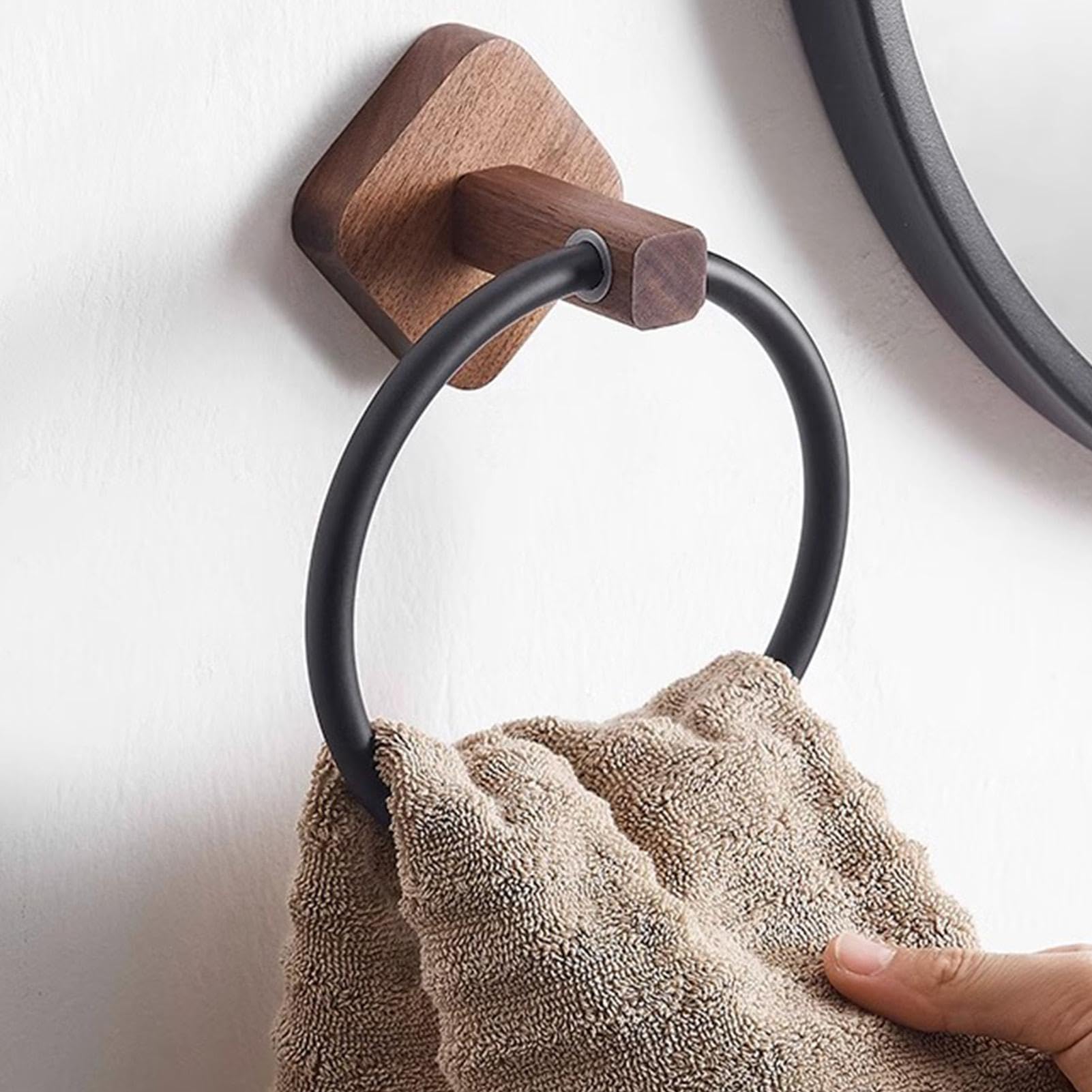 Juego de mandril ajustable para anillos y collares, ajustador de tamaño de anillo sin perforación, herramienta de medición de mandril de anillo para hacer joyas, calibre circular montado en la pared.