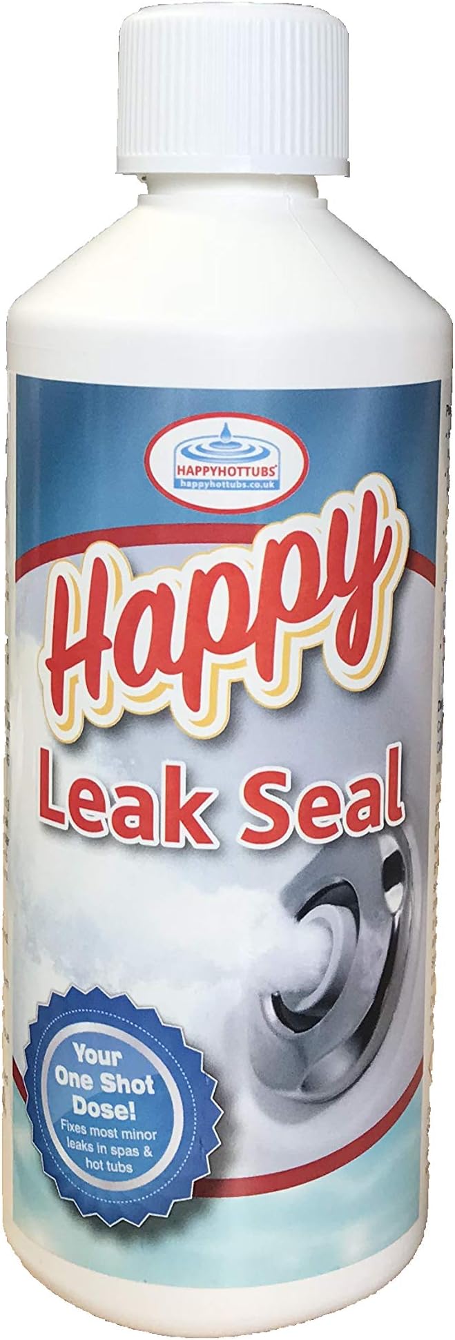 Happy Leak Seal 450ml Spa Sealer Pipe Fix A Hot Tub Pipework Shell Leaks Repair Spas (450ml)