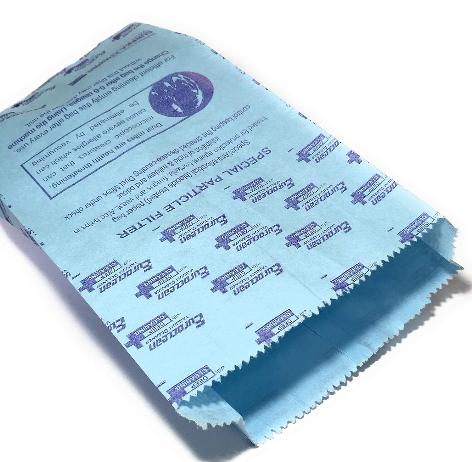 Euroclean Eureka Forbes Paper Vacuum Cleaner Dust Bags for XL, Ace, 300, Jet, 2000 Miety vac Models - Set of 10