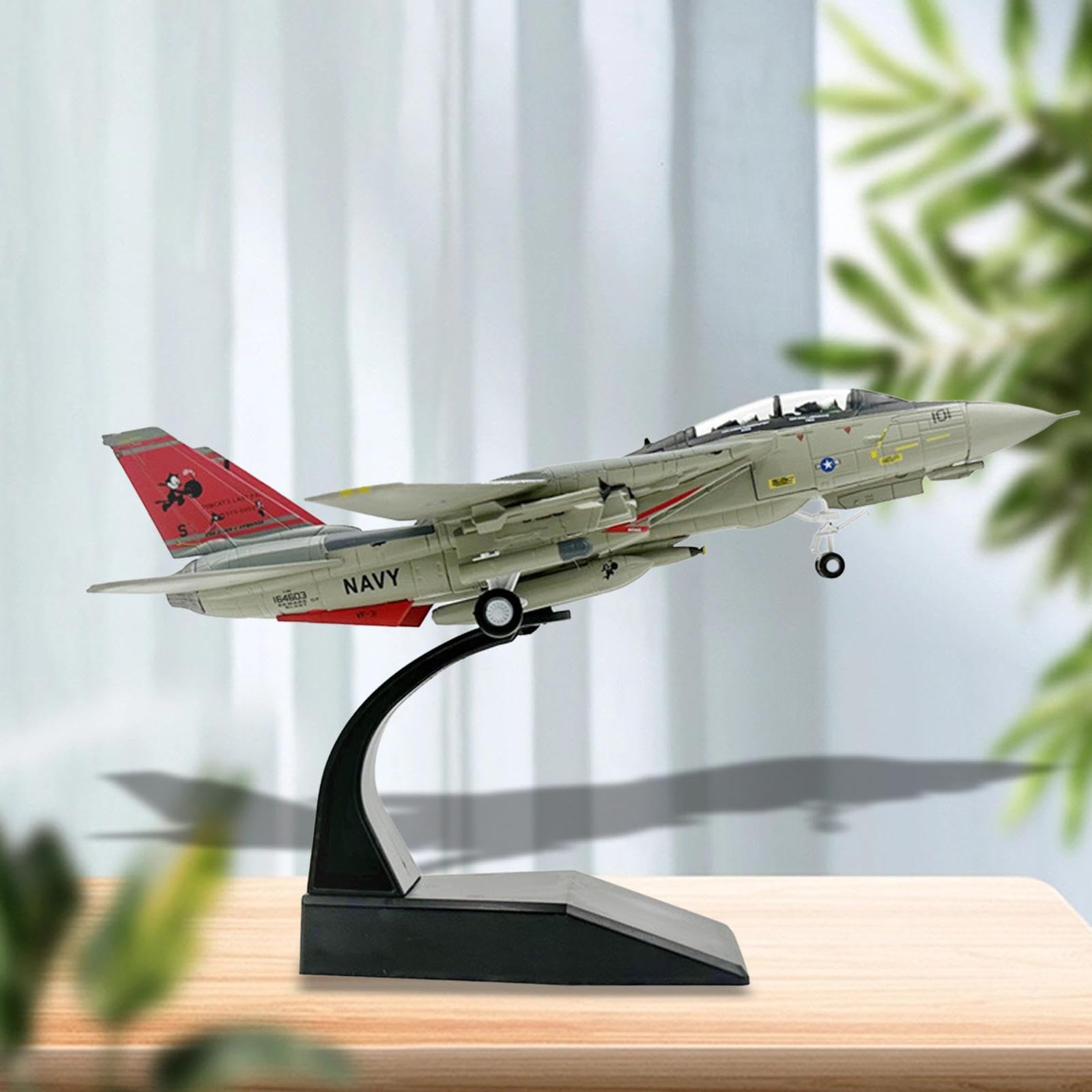 Amazon.co.jp: Generic F 14 航空機ダイキャストモデル 1:100 スケール