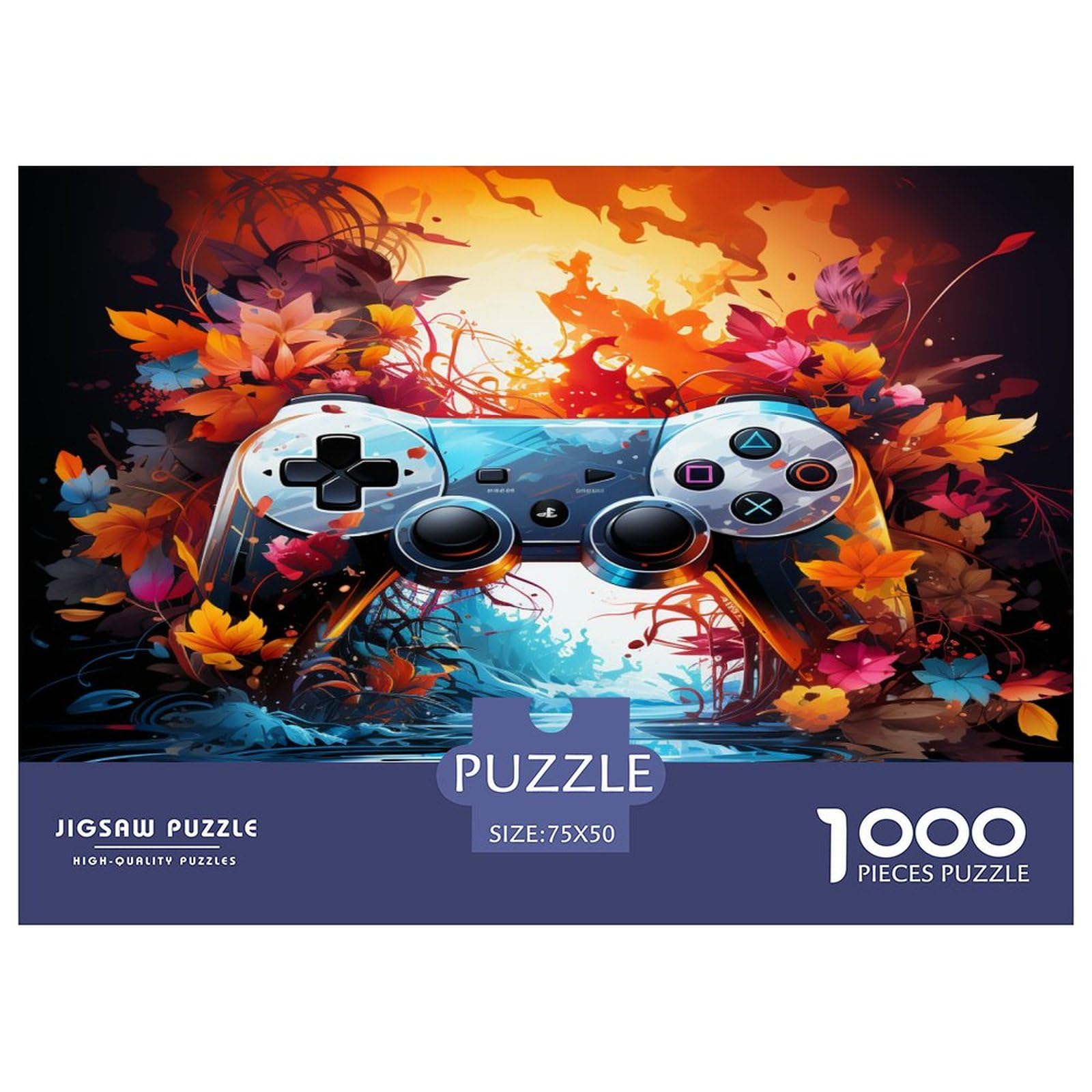 Game Puzzles Puzzle 1000 elementów, Puzzle dla dorosłych, Puzzle - Wysokiej jakości druk 1000 sztuk (75 x 50 cm)