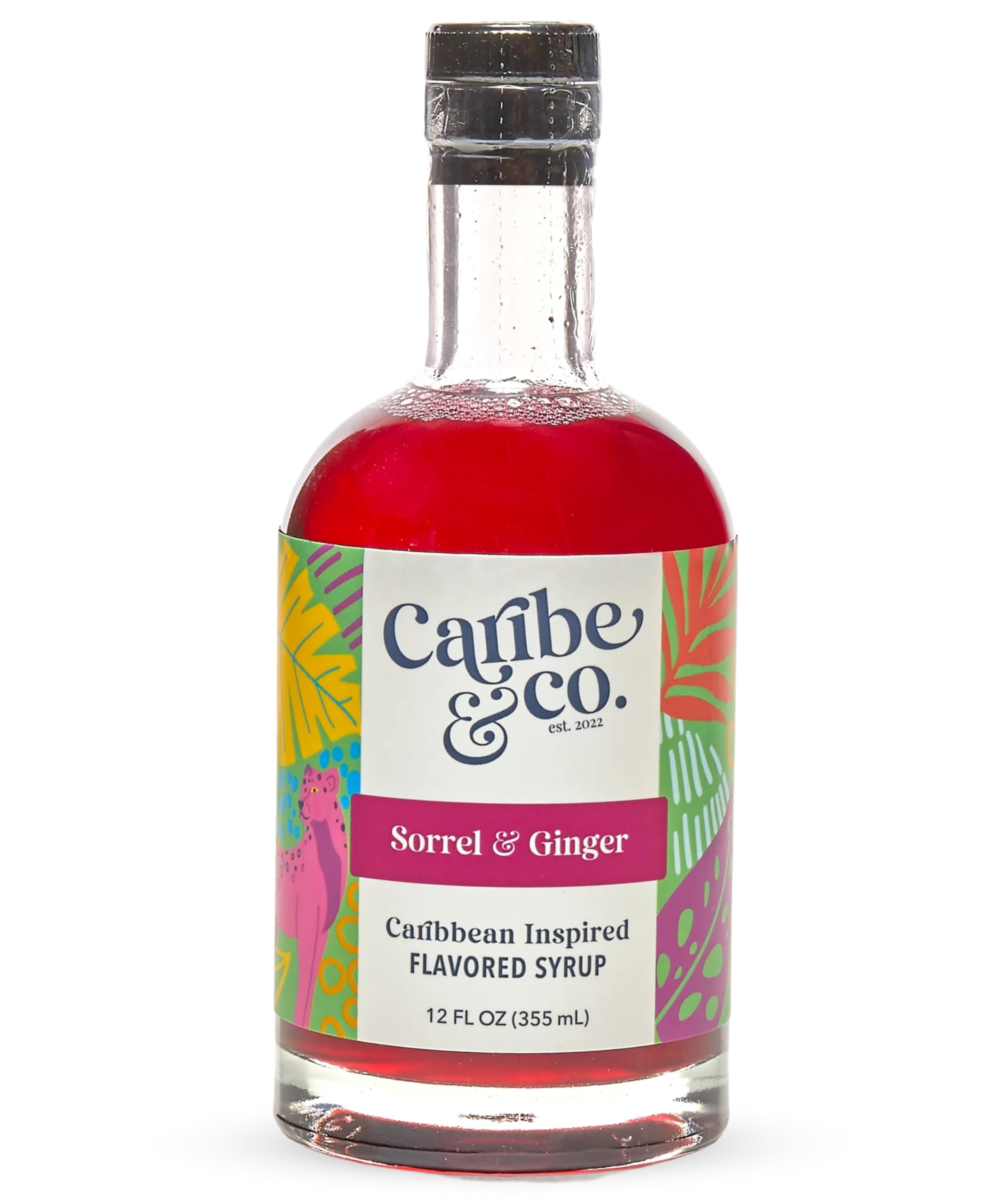 Amazon.com : Caribe & Co., Sorrel and Ginger Flavored Syrup- All