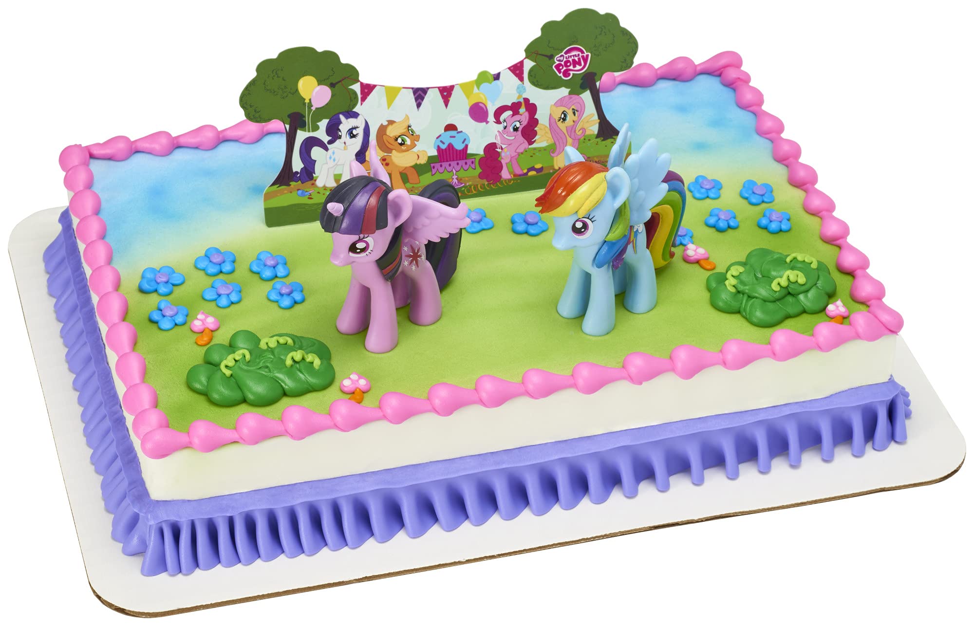 Buy DecoPac My Little Pony Cake Topper 3 Piece Cake Decorations With 