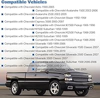 Vista 3 de Juego de 2 eslabones de extremo de barra estabilizadora delantera compatible con Chevy Silverado 1500/2500 Avalanche Tahoe Cadillac GMC Sierra