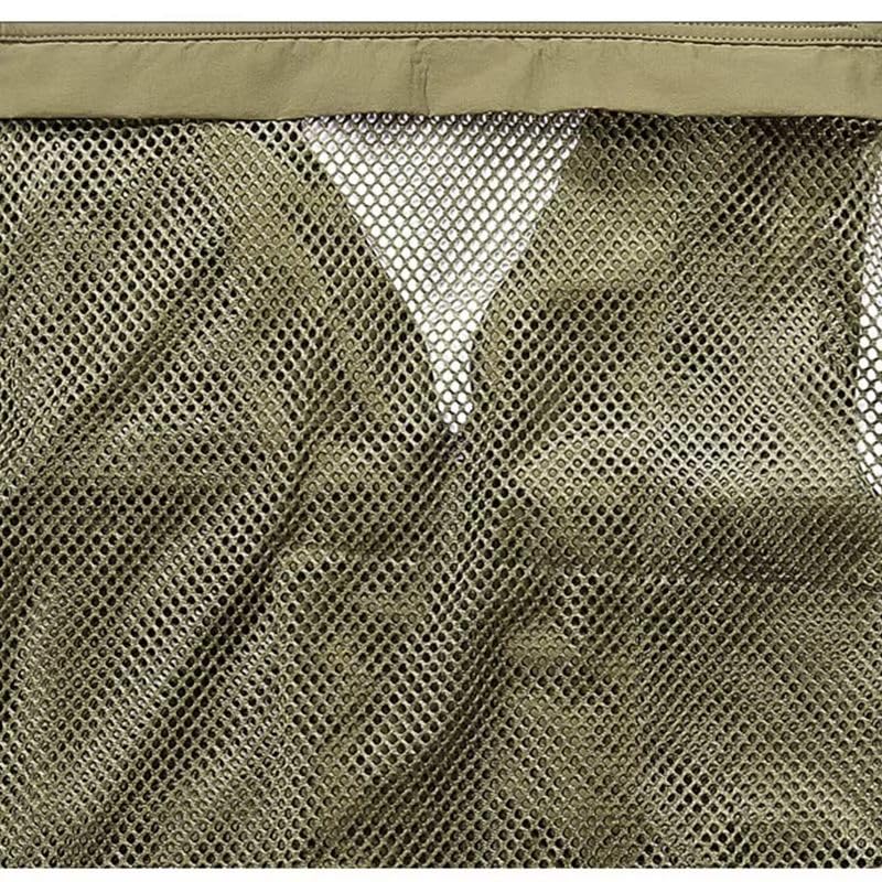 Chaleco de verano para hombre multibolsillos corte delgado 5