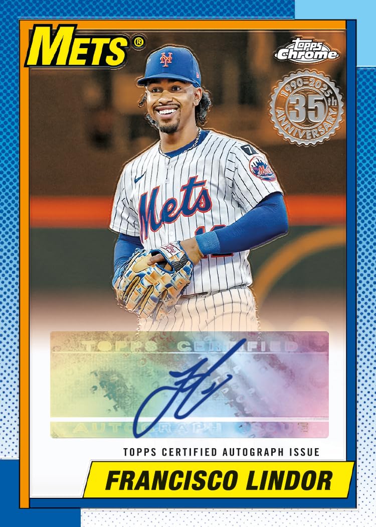 Aggiornamenti Topps Chrome 2025 BB - Sigillato in fabbrica - Scatola di valore