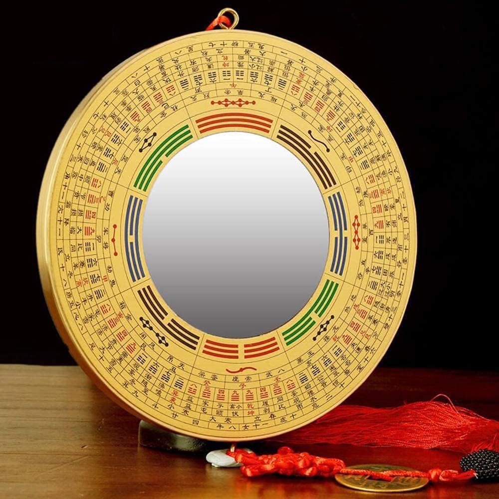 Lustro Bagua Feng Shui, Chińskie tradycyjne dekoracje lustrzane Feng Shui Bagua lustro wklęsłe, wypukłe