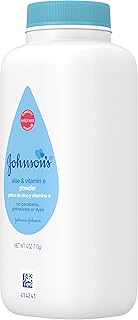 Johnson's Baby Aloe & Vitamin E Baby Powder, 4 oz (Pack of 4)