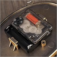 Vista 6 de Reloj retro con repisa, reloj de escritorio, sala de estar, reloj de péndulo, decoración de mesa, reloj de mesa, reloj de escritorio, reloj retro