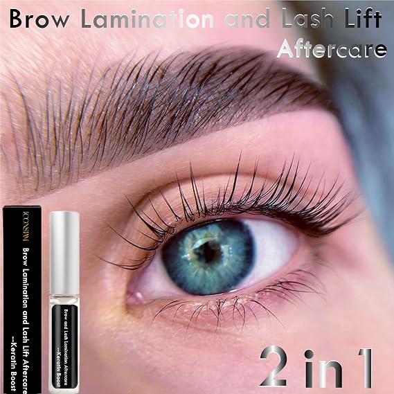 Brow Lamination Aftercare Lash Lift Nutrition Care Treat Burning Eyebrow Save Messy Lash Eyebrow Lamination Conditioner Moisturizing the Brow hairs,Fuller Thicker Aftercare for Lash Brow PermLift/Wax