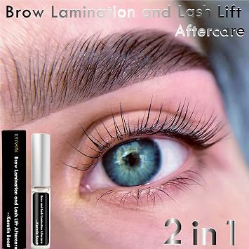 Brow Lamination Aftercare Lash Lift Nutrition Care Treat Burning Eyebrow Save Messy Lash Eyebrow Lamination Conditioner Moisturizing the Brow hairs,Fuller Thicker Aftercare for Lash Brow PermLift/Wax