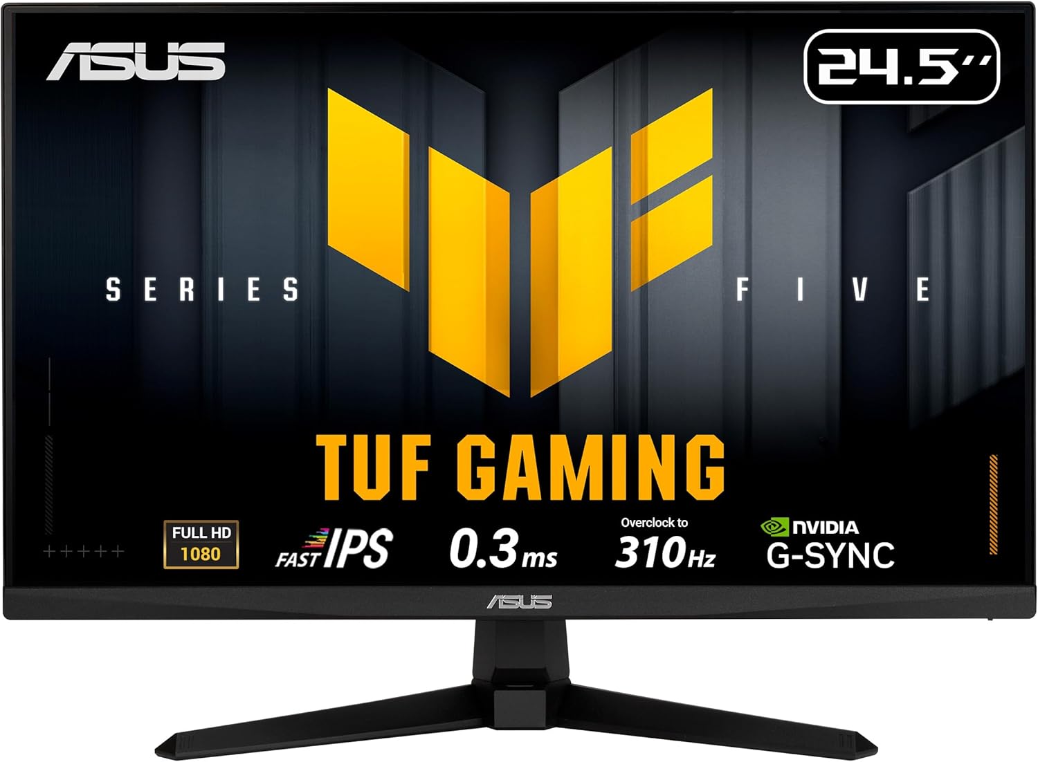 ASUS TUF Gaming Series 5 24.5” 1080P Monitor (VG259QMR5A) - Fast-IPS