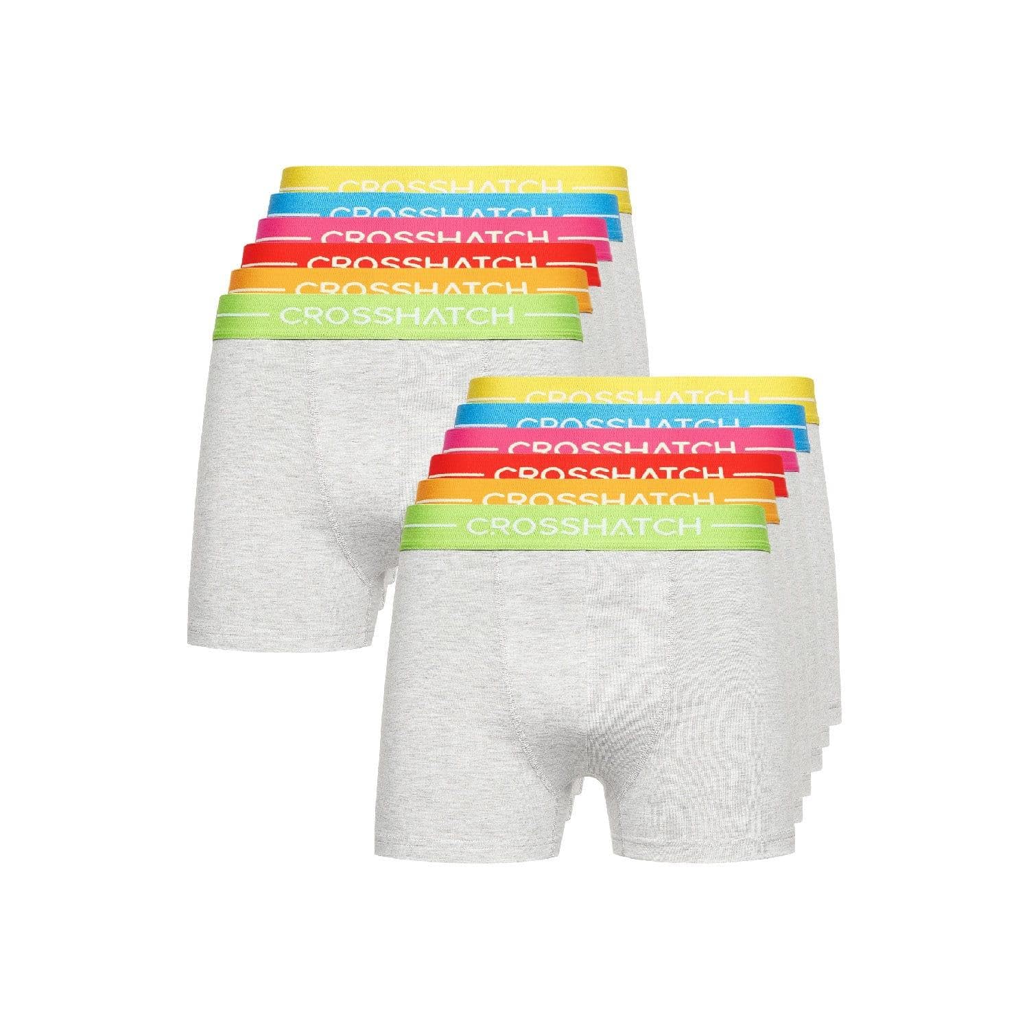Crosshatch Astral Bright Boxers Men's (12 Pack)