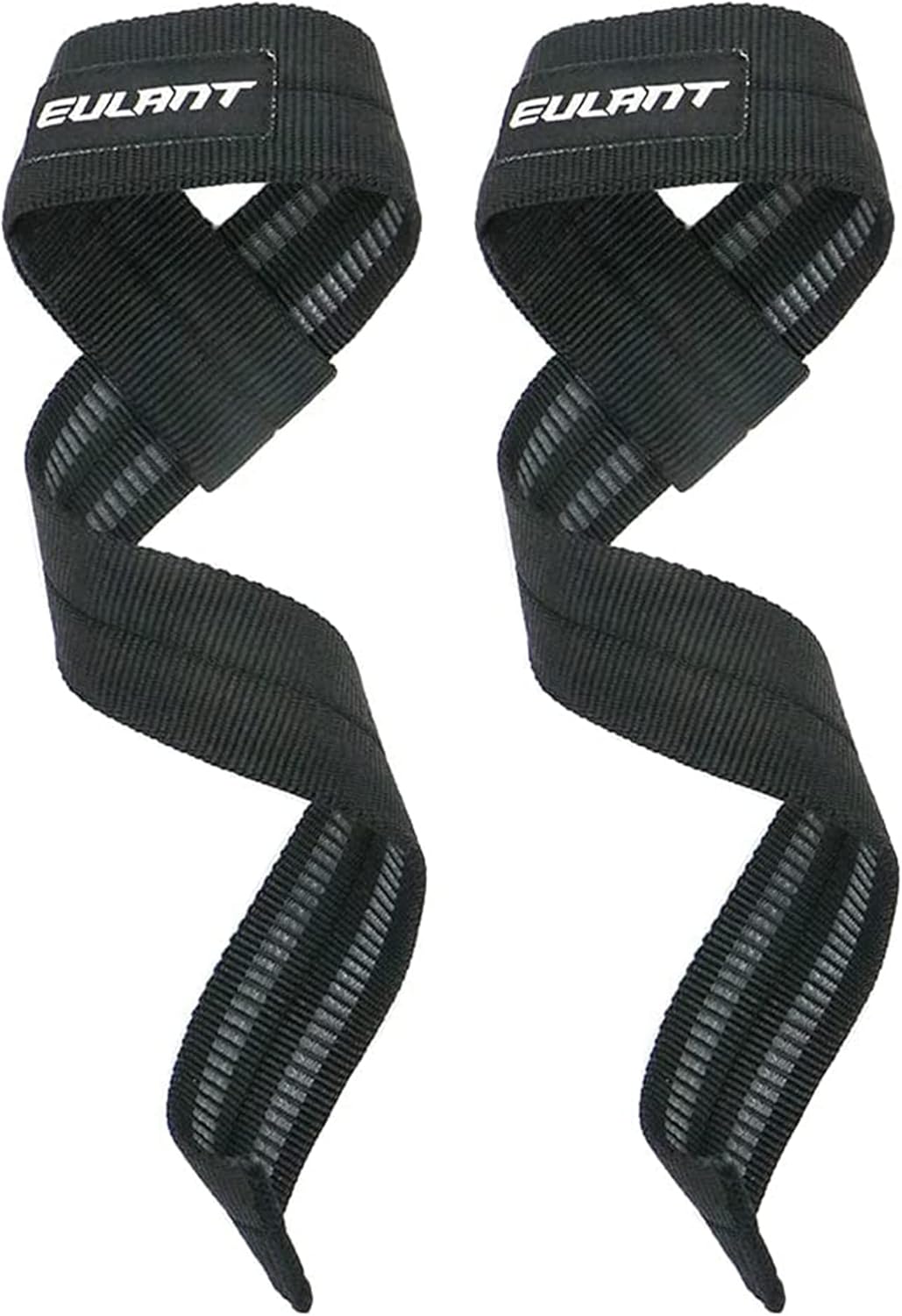 EULANT Weight Lifting Straps 1 Pair, Fitness Straps Gym Hand Wraps Sport Wrist Straps for Fitness Bodybuilding Gym Workout Barbell Dumbbell Bench Press Pull-up