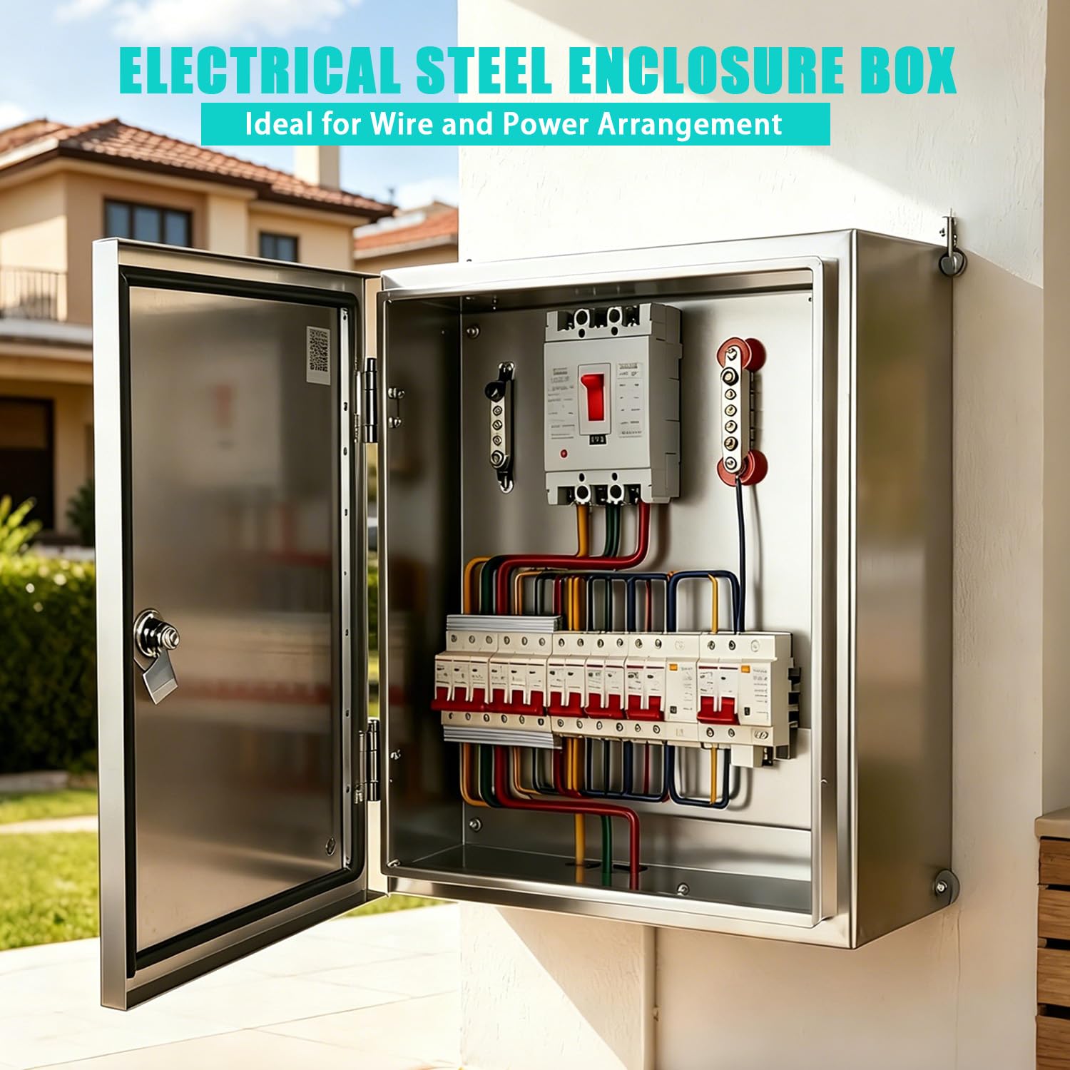 Stainless Steel Electrical Enclosure - IP66 Waterproof -6