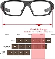 Vista 8 de HTS HUNTERSKY Ballistic Tactical ANSI Z87.1+ Impact Protection Anti Fog Shooting Glasses Military Grade Airsoft Range