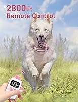 Vista 6 de Collar de Entrenamiento para Perros sin Choque, Collar de Perro con Pitido y Vibración con Control Remoto 853M, Collar de Vibración para Perros