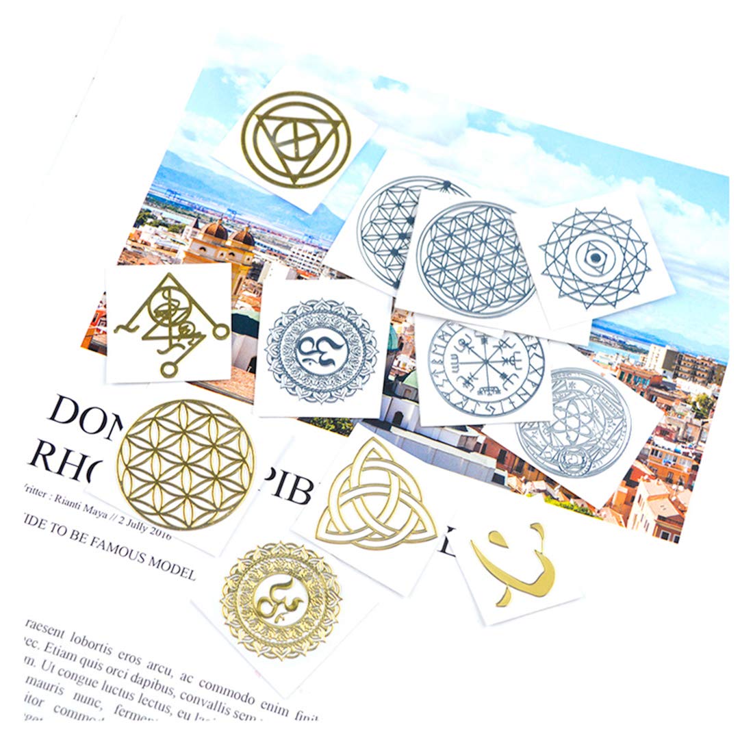 FineInno 40 Styles Resin Supplies Kit, Orgone Sticker, Filler - Image 2