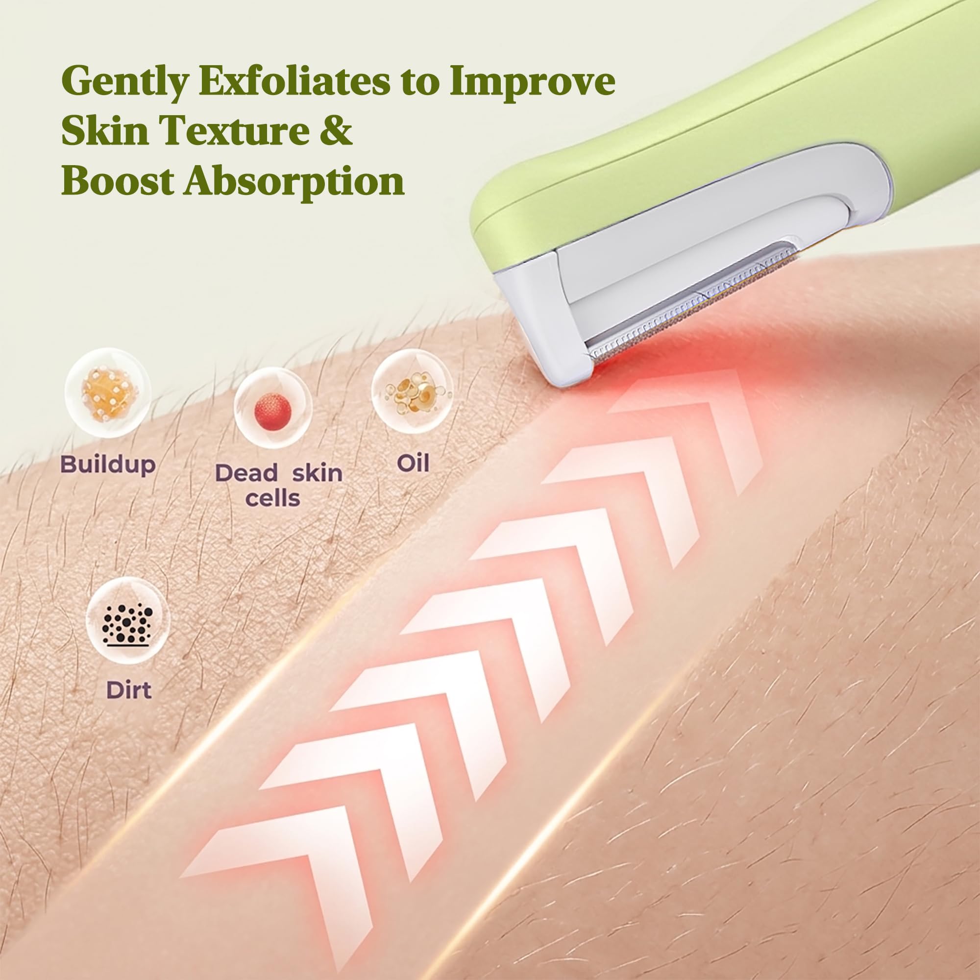 Amazon.com: Dermaplane Razor for Women Face, WLU Rechargeable Face