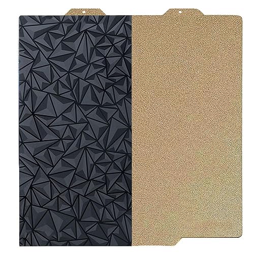 Miniatura 65 de PEI PEO Hoja de 330X330MM Placa de construcción de cama calefactada de acero con resorte Plataforma flexible de un lado texturizado un lado tablero