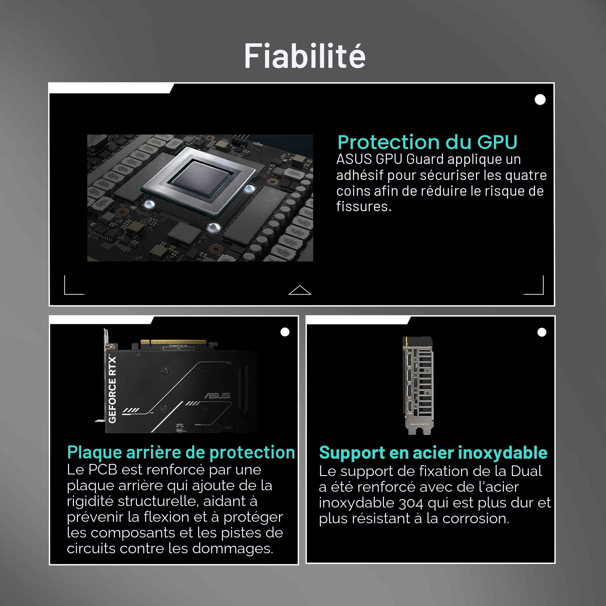 ASUS Dual NVIDIA GeForce RTX 5050 8GB GDDR6 OC Edition Carte Graphique PCIe 5.0 DLSS 4 HDMI 2.1b DisplayPort 2.1b