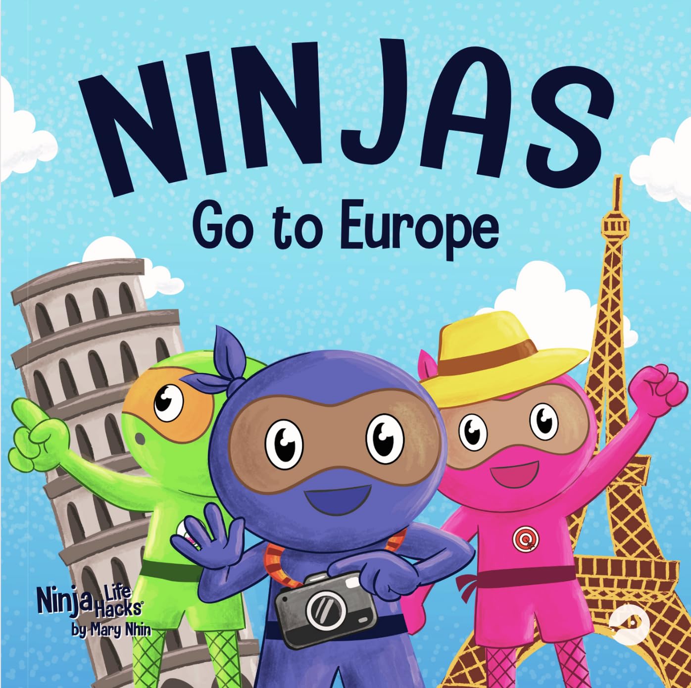 Ninjas Go to Europe: An Adventurous Rhyming Story About Easing Worries, Bonus: Geography Lesson: 68 (Ninja Life Hacks)