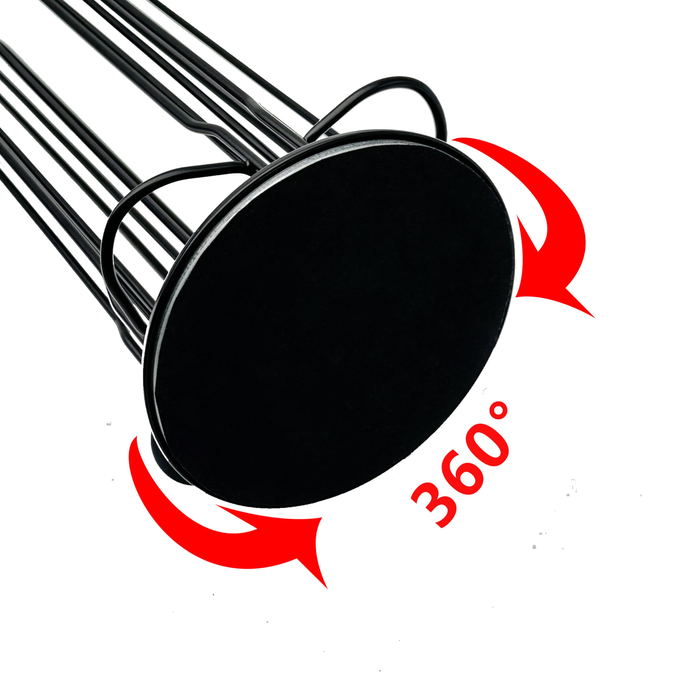 Meelio Vertuo Pod Holder Carousel Stand for 28 Nespresso Vertuo Capsule Storage Organizer with Extra Space for Coffee Mate Silent Rolling,Black: Black 28 Vertuo Pod