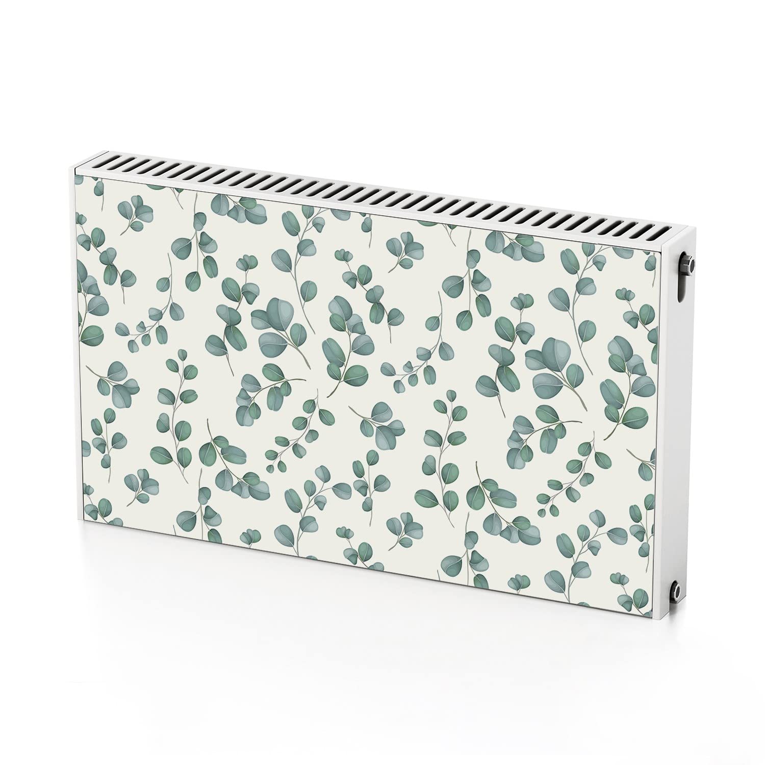 Aimant pour radiateur Coloray 100x60 cm décor feuilles vertes pour habillage de chauffage