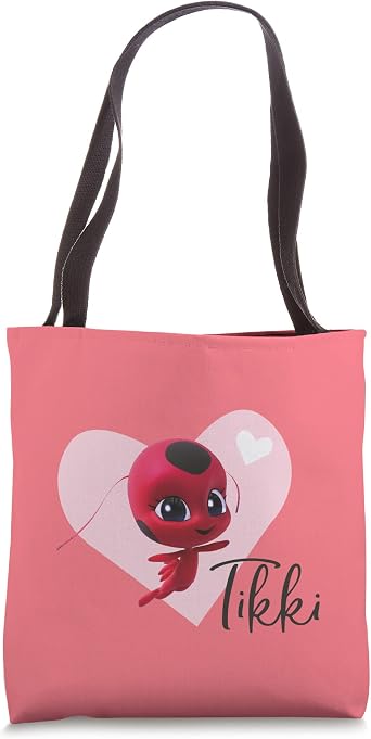 Miraculous Ladybug Charming Paris Love from Tikki Tote Bag