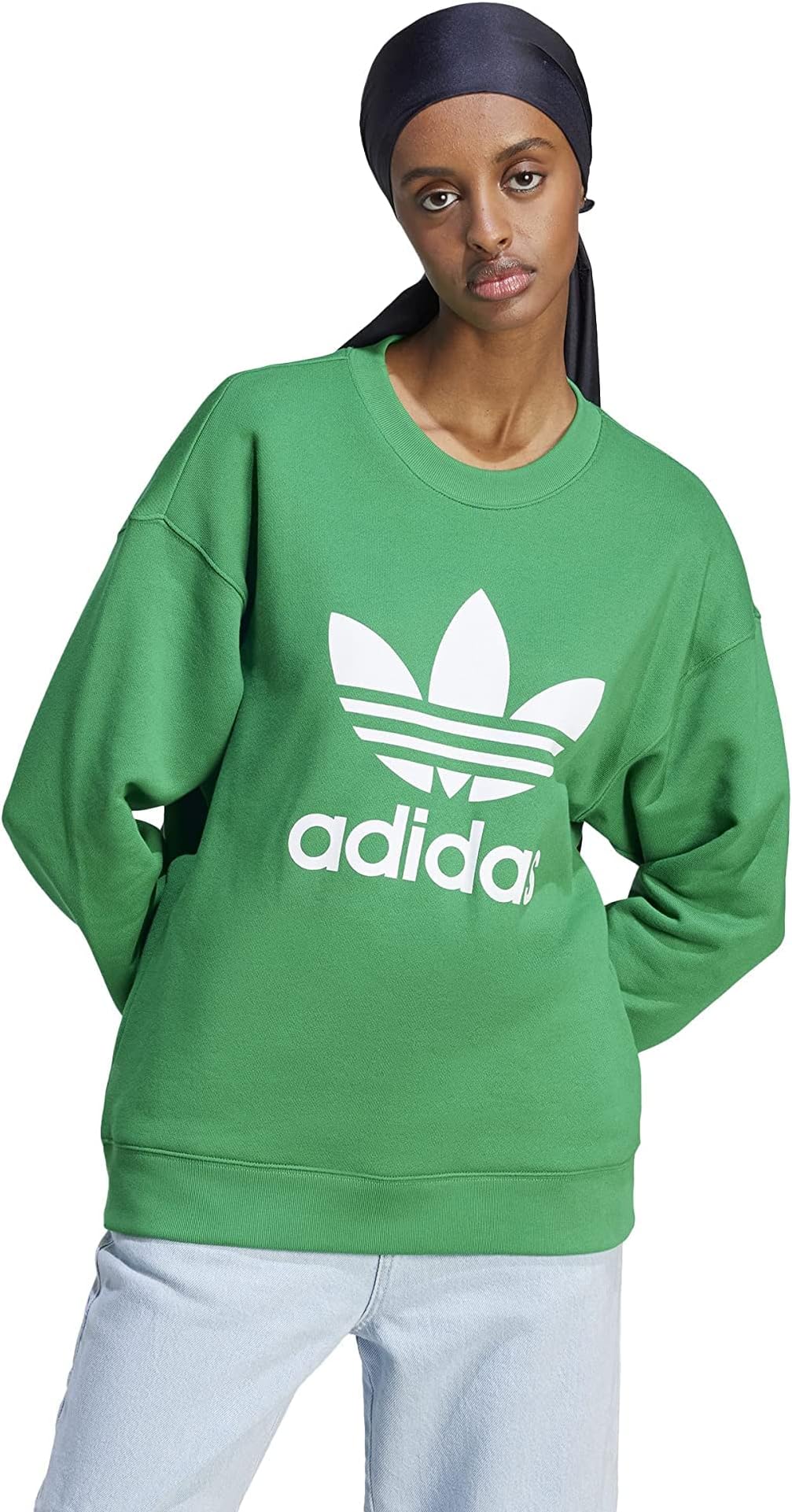 Green adidas originals jumper Clearance