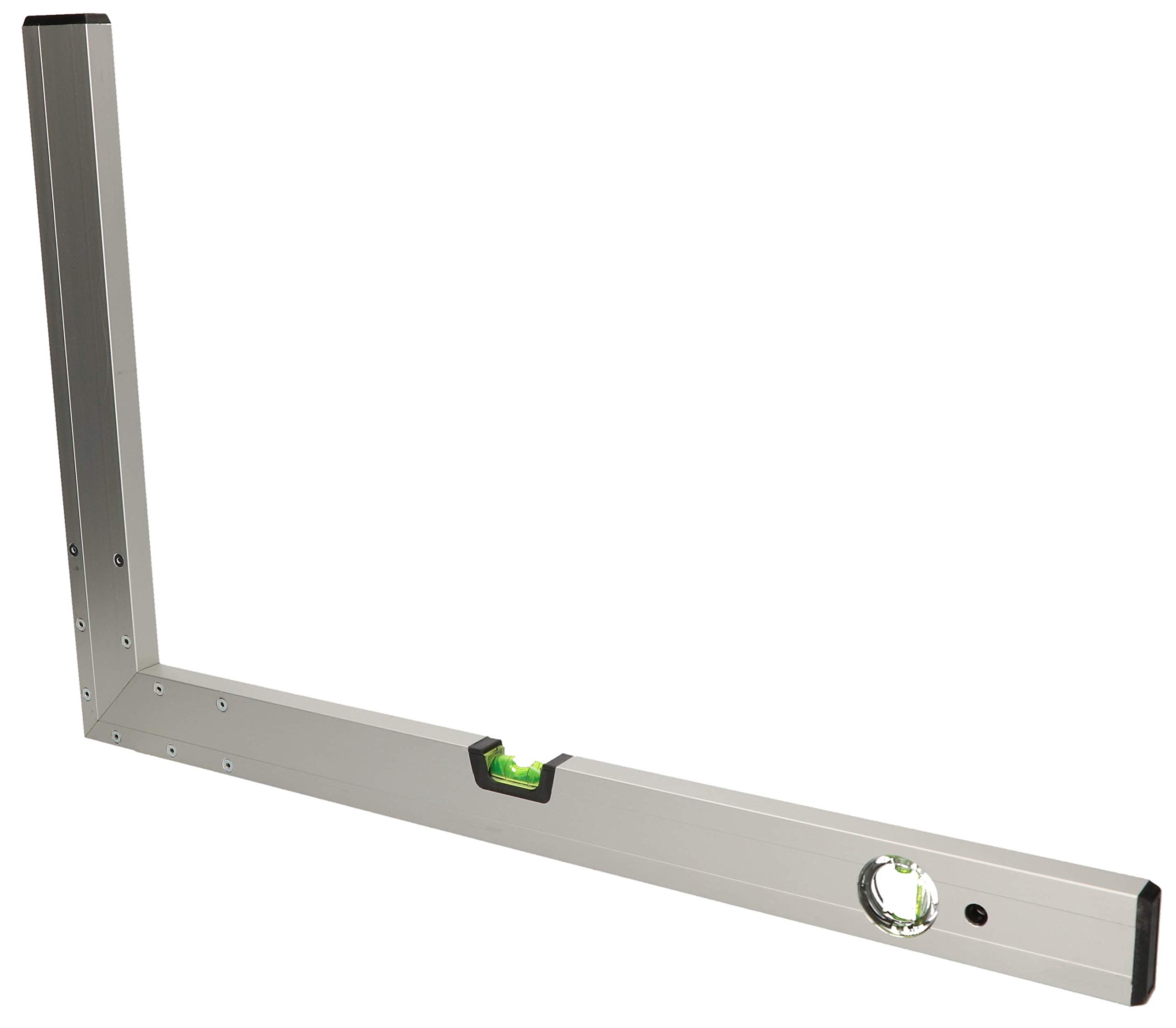 KOTARBAU® Angle de construction 60 x 40 cm avec niveau à bulle pour compenser les travaux de construction
