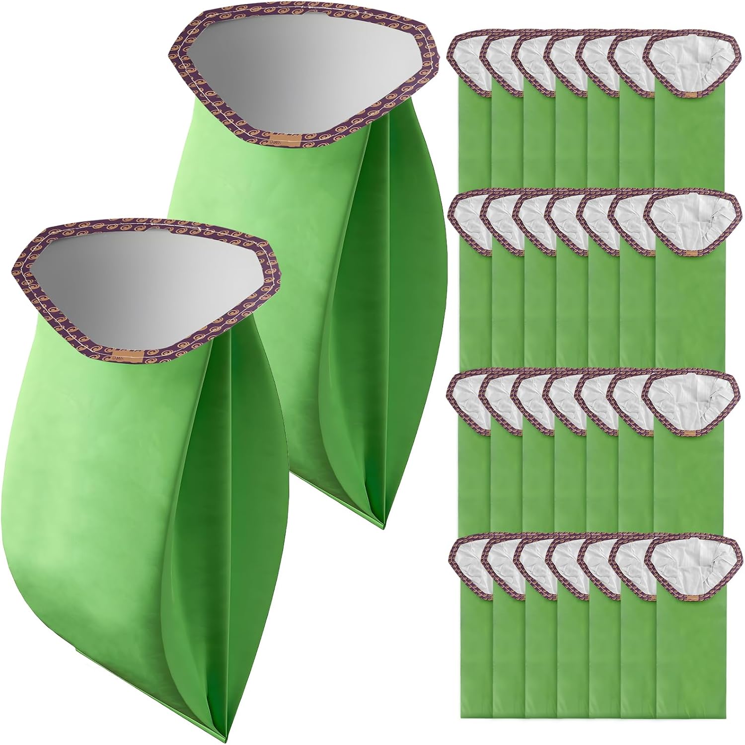 107313 Micro Filter Bags Replacement for ProTeam 10 Quart Backpack Vacuum: Super Coach Pro 10, GoFit 10 (30 Pack)