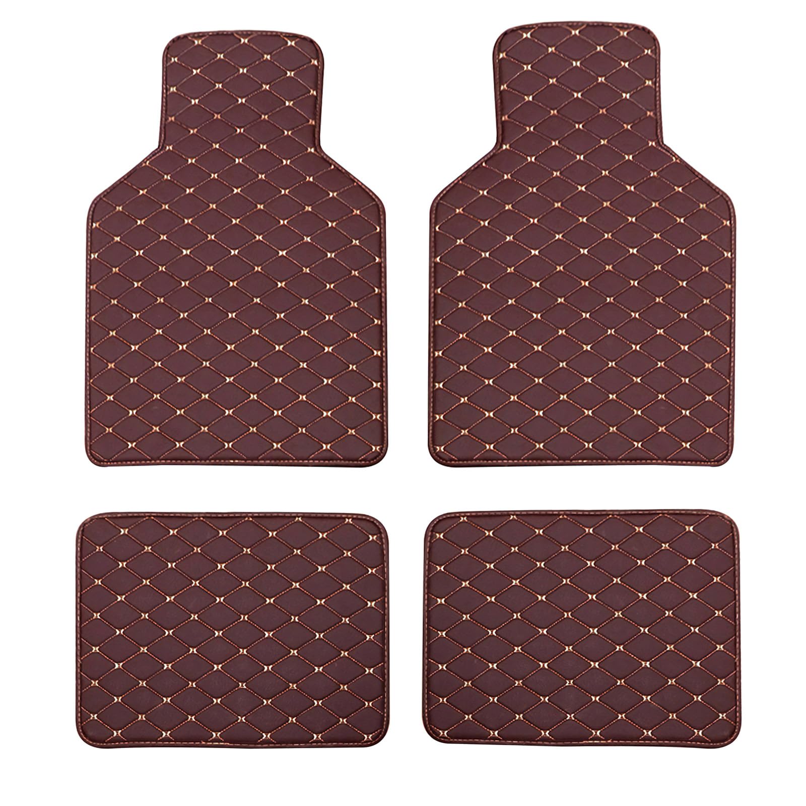 Auto Choice Heavy Duty Rubber Floor Mats – 4-Piece Tray Set For Audi Q5 4x4, Non-Slip Mud Catchers