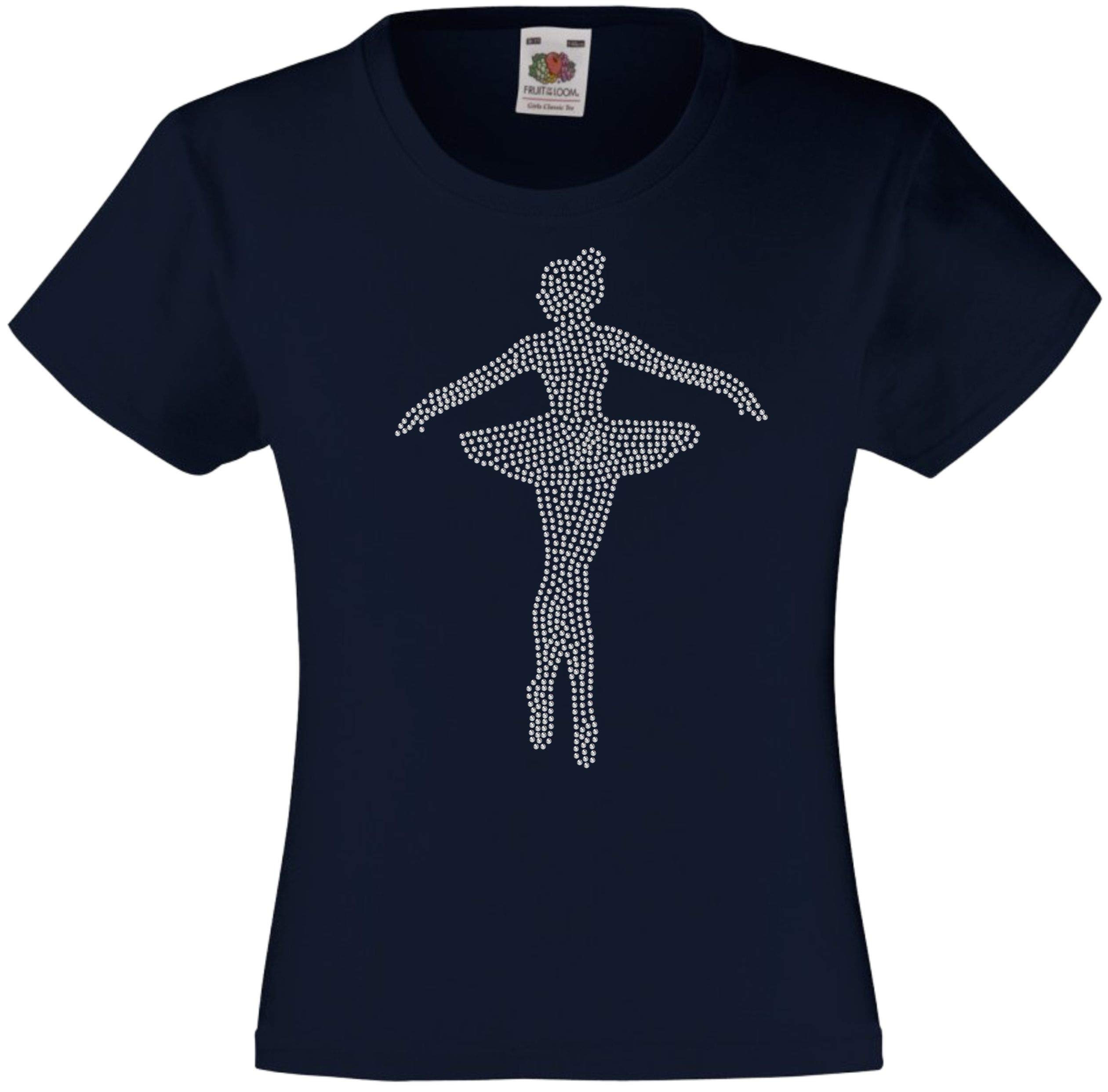 Transfert Strass Hotfix Ballerine Pour T-Shirt - Application Au Fer à Repasser - 2