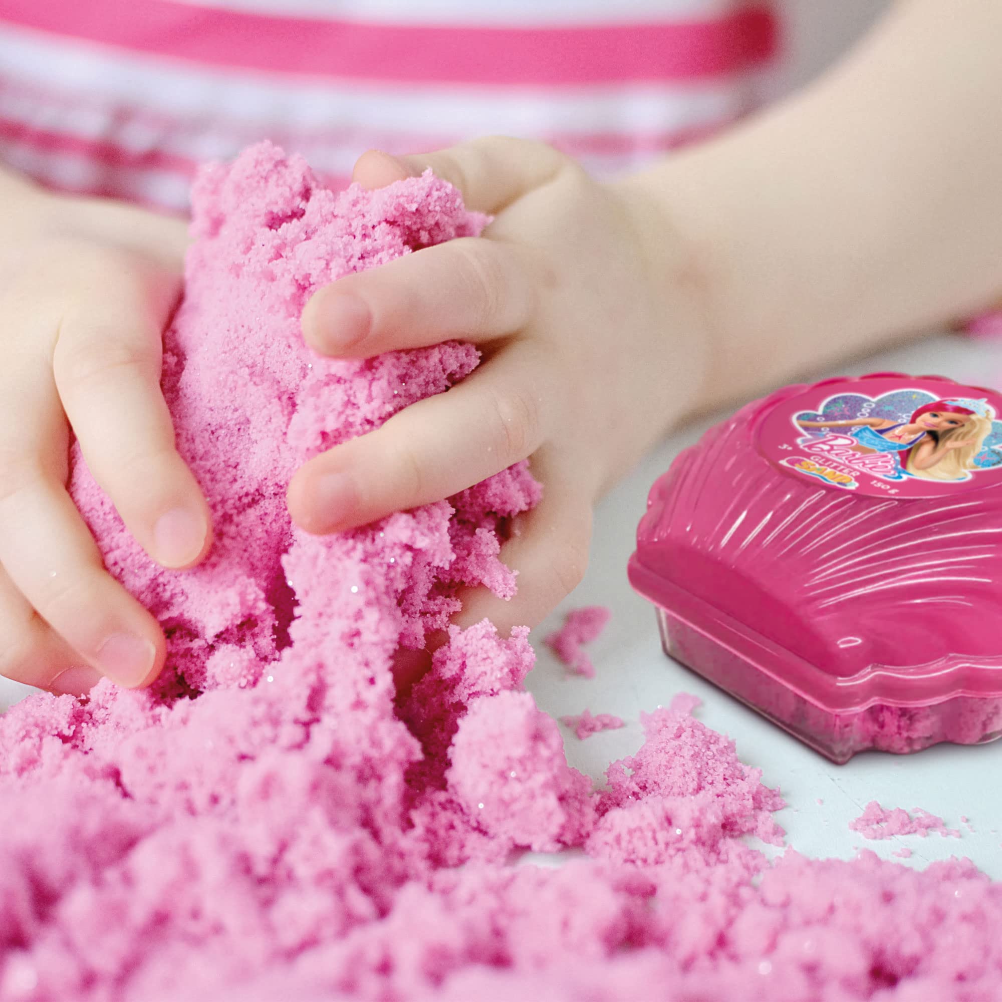 Lisciani – BARBIE Universe – BARBIE Surf & Sand Spielset – Strandspielset – 51,7 x 8 x 33,8 cm – mehrfarbig – Sandspielzeug – fördert die Kreativität – für Kinder ab 4 Jahren