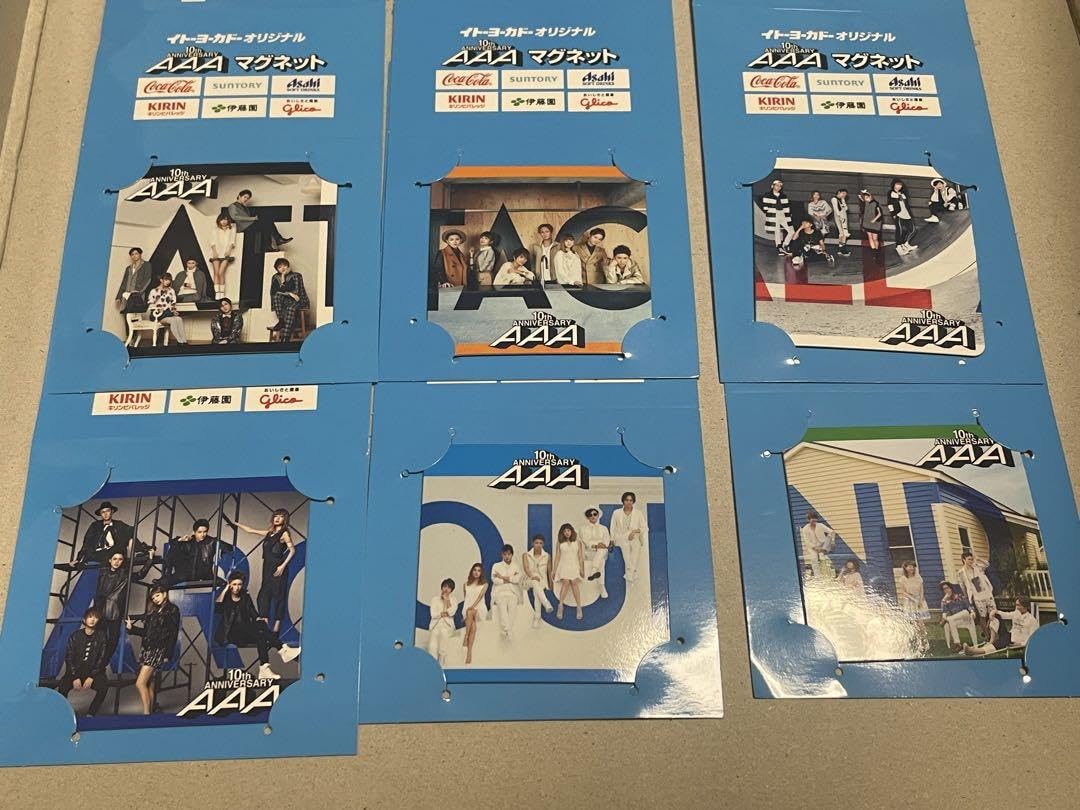 Amazon.co.jp: AAA マグネット6枚セット ホビーグッズ : ホーム＆キッチン
