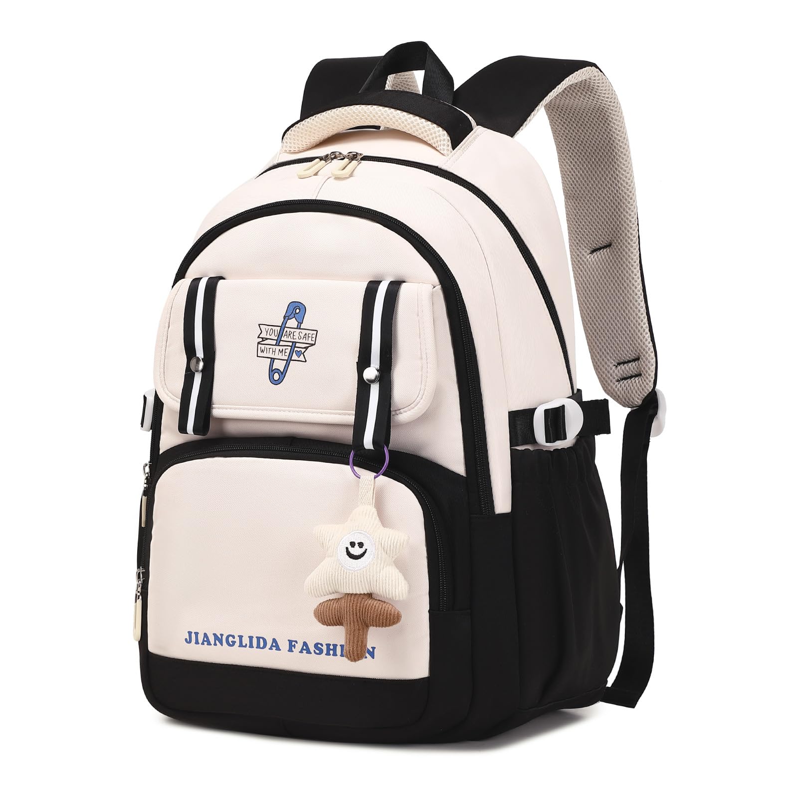 IvyH Mochila Niña Bolso Escolar para Adolescentes - Mochila para Primaria Secundaria y Instituto Informal Grande Ligera Impermeable para Chicas y Chicos de 9 a 18 años