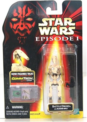 Star Wars: Episodio 1 Figura de acción de droide de batalla (daño de Saber)