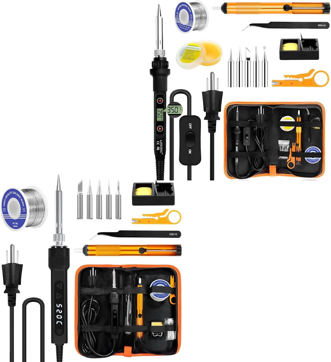 Soldering Iron Kit 80W and 120W LED Soldering Iron Kit