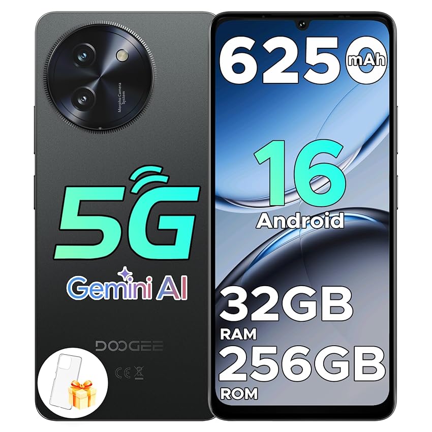 DOOGEE Note 59 Pro Smartphone 5G Android 16, 6.75