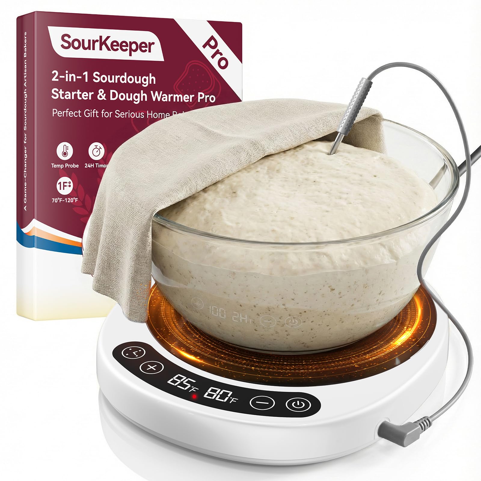SourKeeper Sourdough Starter Warmer Pro