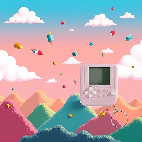 Miniatura 4 de Nuevo nostálgico pequeño llavero de mano máquina de juego Mini jugadores de juegos de mano Máquina de bolsillo Juegos de consola de juegos Uso 23