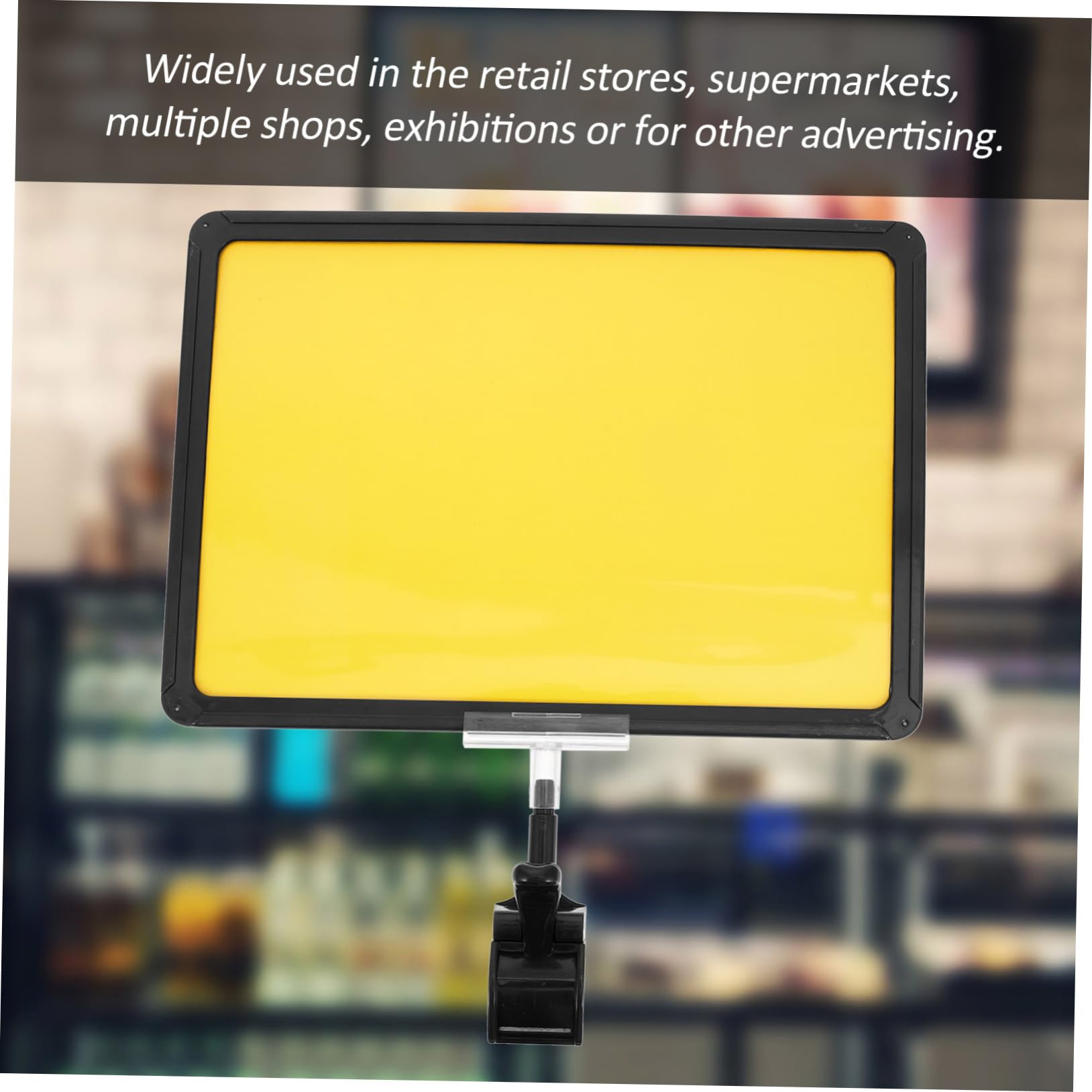 VILLCASE 2 Set Di Etichette Formato A4 Con Clip Per Etichette Per Negozi Facili Da Usare Etichette Per Supermercati Versatili Per Ambienti