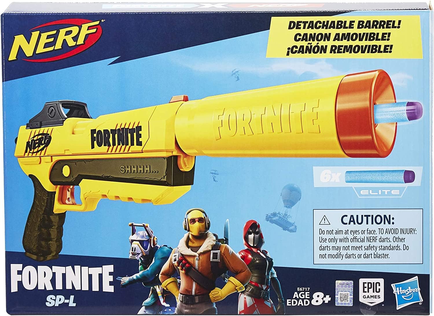 NERF Fortnite Sp-L Elite Dart Blaster Brown | 🇺🇸 Made in USA