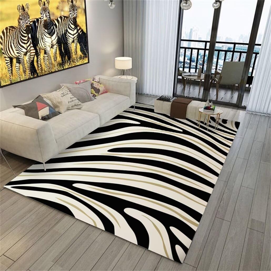 Tapis de salon beige 300x400CM lavable pour grande chambre d'ado
