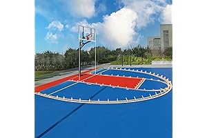 Durable and Reusable Basketball Court Stencil Kit: Professional Grade for Precision Lines